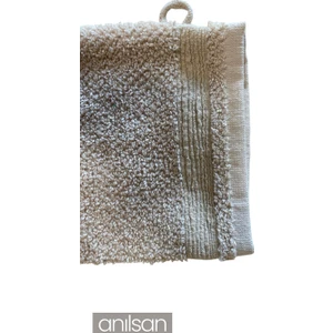 2'li Banyo Kesesi Bej %100 Pamuk 15x25 Hamam Kesesi