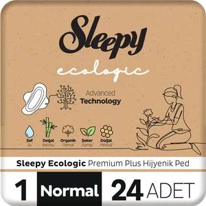 Ecologic Premium Plus Hijyenik Ped Normal 24 Adet Ped