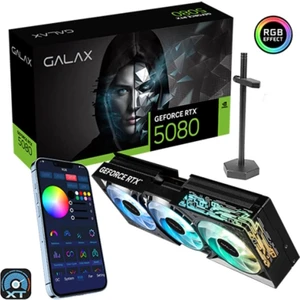 GALAX GeForce RTX 5080 1-Click OC 16GB GDDR7 256 Bit DLSS 4 Ekran Kartı (58NZN6MDBBOC)