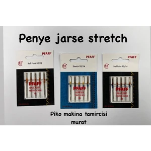 Jarse Stretch Iğne Seti 3'lü PAKET(821207096-821301096-821302096)80/12-90/14-90/14
