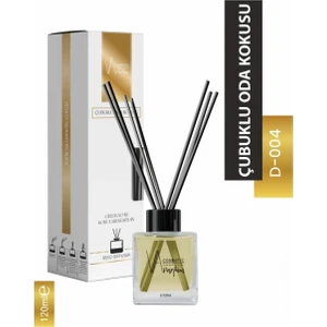 Va Cosmetic D-004 Beyaz Çiçekler Kokulu Çubuklu Oda Kokusu 120 ml