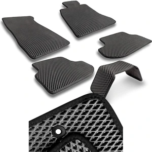 Ford Tourneo Courier Uyumlu Araca Özel Akıllı Paspas Eva Paspas Hücreli Paspas Gri