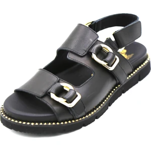 25440013Y Kadın Deri Sandalet