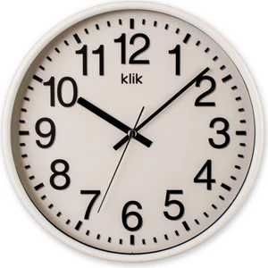 Venüs Minimalist Duvar Saati 26  cm   Beyaz K-Venus-Beyaz C320.230