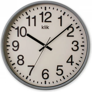 Venüs Minimalist Duvar Saati 26  cm   Gri K-Venus-Grı C320.230