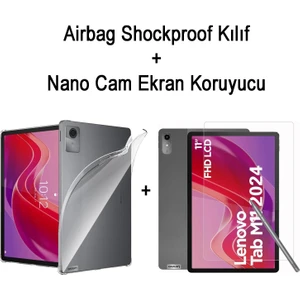 Lenovo Tab M11 (TB-330FU/TB-330XU) /K11 Lte /xiaoxin Pad 2024 Uyumlu Airbag Kılıf ve Ekran Koruyucu