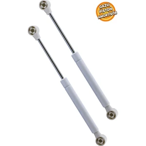 2 Adet İthal Dolap Kapak Pistonu Gazlı Amortisörü Piston Kapak Hidrolik 27CM Mutfak Dolabı 100N