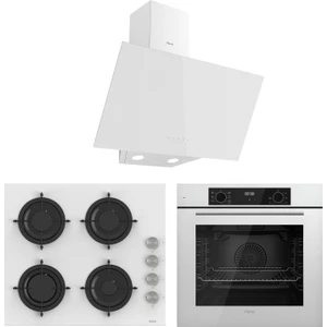 Flowart Lumora Plus Beyaz 3'lü Ankastre Set ( QBL63CB-CS206-D078 )