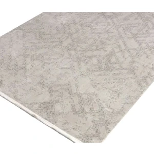 Luxess Halı Luxess Cotton Koleksiyonu Düz Sade Dokuma Halı 1076 Gri