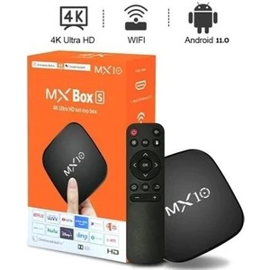 4K Ultra Hd Android Tv Box MX10 Ram:1gb Rom:8gb Android Media Player