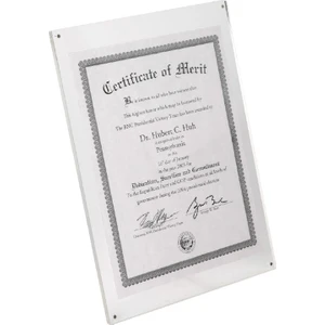 A6 (10 x 15) Masaüstü Pleksi Mıknatıslı L Tipi Çerçeve