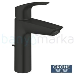 Eurosmart Lavabo Bataryası, Sifon Kumandalı, Mat Siyah - 233222433
