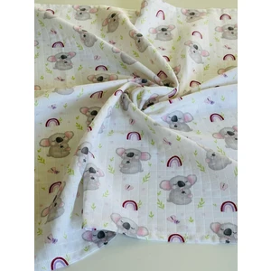 Ft Baby Collection Pamuk Müslin Bebek Battaniyesi  Müslın Örtü 80  x  90 Cm