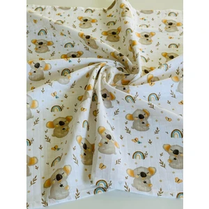 Ft Baby Collection Pamuk Müslin Bebek Battaniyesi  Müslın Örtü 80  x  90 Cm