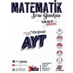Orijinal Yks Ayt Matematik Mikro Orijinal Soru Bankası Orijinal Yayınları