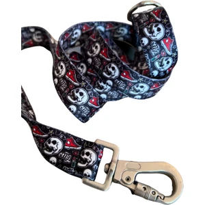 Köpekgezdirme Kayışı,skull Gezdirme Kayışı