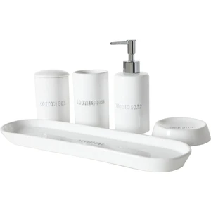Pıntura Beyaz 5'li Kutulu Banyo Seti