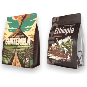 Kaffee Schütz Guatemala & Ethiophia Yöresel Kahve 250g x 2