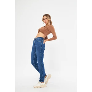 Mavi Orta Bel Basic Mom Jeans