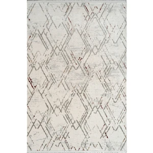 Atlas Halı Seren NF13A Krem Gri Akrilik Silinebilir Yumuşak Leke Tutmaz Halı