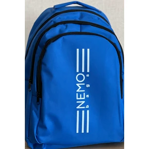 Nemo Bags Açık Mavi  Pink Sırt Çantası Büyük Boy Okul Spor Çantası, 16,9 Inç, 45X30X15CM 24 Lt