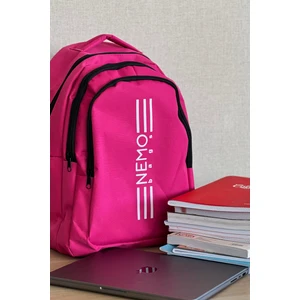Nemo Bags  Pink Sırt Çantası Büyük Boy Okul Spor Çantası, 16,9 Inç, 45X30X15CM 24 Lt