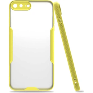 ZORE Apple iPhone 7 Plus Kılıf  Parfe KAPAK-SARI-8682314067577-OTNV45583