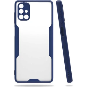 Galaxy M51 Kılıf Zore Parfe KAPAK-LACIVERT-8682314086714-OTNV48843