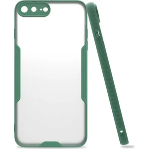 ZORE Apple iPhone 8 Plus Kılıf  Parfe Kapak-Koyu YEŞIL-8682314067560-OTNV45596