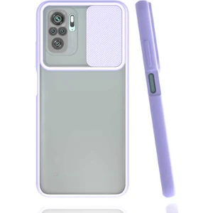 Xiaomi Redmi Note 10S Kılıf Zore Lensi KAPAK-LILA-8682314116374-OTNV53906