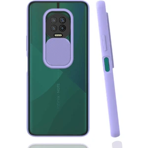ZORE Infinix Note 7 Kılıf  Lensi KAPAK-LILA-8682314110150-OTNV50444