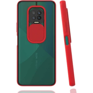 ZORE Infinix Note 7 Kılıf  Lensi KAPAK-KIRMIZI-8682314095006-OTNV50438