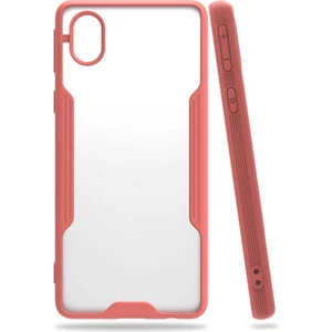 ZORE Galaxy A01 Core Kılıf  Parfe KAPAK-PEMBE-8682314105149-OTNV51422