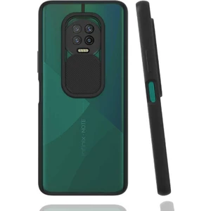 ZORE Infinix Note 7 Kılıf  Lensi KAPAK-SIYAH-8682314094993-OTNV50437