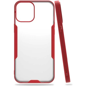 ZORE Apple iPhone 12 Mini Kılıf  Parfe KAPAK-KIRMIZI-8682314068109-OTNV45661
