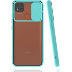 ZORE Xiaomi Redmi 9c Kılıf  Lensi KAPAK-TURKUAZ-8682314140164-OTNV56285