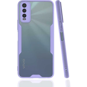 ZORE Vivo Y11S Kılıf  Parfe KAPAK-MOR-8682314142588-OTNV54823
