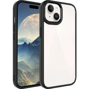 ZORE Apple iPhone 15 Plus Kılıf  Krom KAPAK-SIYAH-8680436712283-OTNV93044