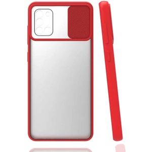 ZORE Galaxy A31 Kılıf  Lensi KAPAK-KIRMIZI-8682314078146-OTNV46767