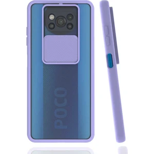 Xiaomi Poco X3 Kılıf Zore Lensi KAPAK-LILA-8682314110082-OTNV52591