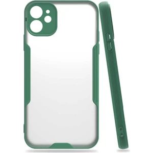 ZORE Apple iPhone 11 Kılıf  Parfe Kapak-Koyu YEŞIL-8682314067881-OTNV45636