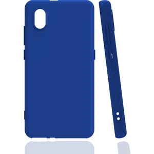 Tcl L7 Kılıf Zore Biye SILIKON-MAVI-8680436237960-OTNV60519