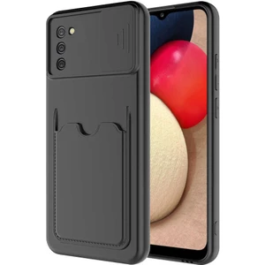 ZORE Galaxy A02S Kılıf ​zore Kartix KAPAK-SIYAH-8682314118866-OTNV55924