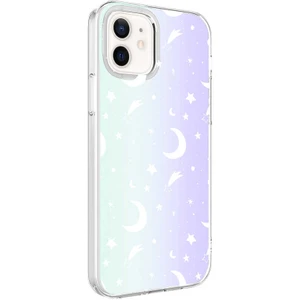 Apple iPhone 12 Kılıf Zore M-Blue Desenli Kapak-Moon NO4-8680436354384-OTNV67486
