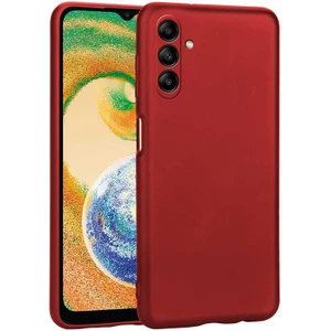 ZORE Galaxy A04S Kılıf  Premier Silikon KAPAK-KIRMIZI-8680436202210-OTNV78356