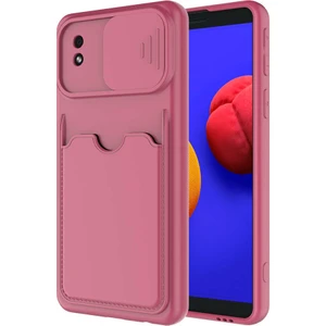 ZORE Galaxy A01 Core Kılıf ​zore Kartix Kapak-Koyu MOR-8682314122726-OTNV55195