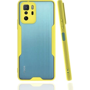 ZORE Xiaomi Poco X3 Gt Kılıf  Parfe KAPAK-SARI-8680436018507-OTNV59996