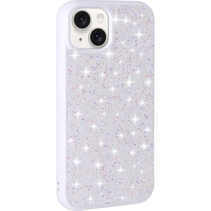 Apple iPhone 15 Plus Kılıf Parlak Taşlı Tasarım Zore Pırlanta KAPAK-BEYAZ-8680436754269-OTNV99678