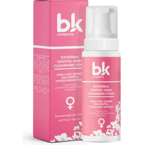 Bk Company Genital Bölge Temizleme Köpüğü - 150 ml, Tüm Cilt Tipleri İçin %100 Doğal Nioli Yağı ile Zenginleştirilmiş Formül