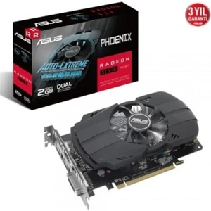 Amd Radeon RX550 2gb 64BIT Gddr5 Pcı-Express 3.0 Ekran Kartı (PH-550-2G) Ekran Kartı